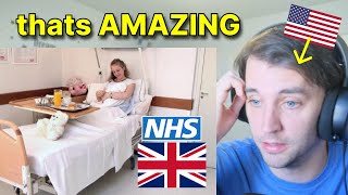 American reacts to My First Experience using the NHS [upl. by Ydnew]