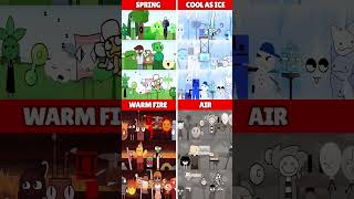 Incredibox Sprunki Spring VS Cool As Ice VS Warm Like Fire VS Dusty Like Air MIX VERSION [upl. by Alethia791]