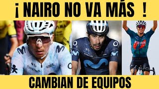 Nairo Quintana Y MOVISTAR DEFINIERON CON EL COLOMBIANO SE MUEVE EL MERCADO DE FICHAJES [upl. by Enirod]