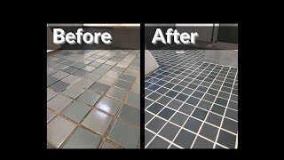 How to regrout my bathroom floor [upl. by Ndnarb111]