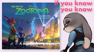 The Art of Zootopia ✨ 4K ✨ Flip Through Artbook [upl. by Amabel]