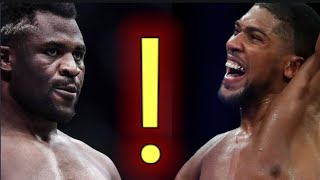 HILARIOUS FRANCIS NGANNOU RESPONDS TO ANTHONY JOSHUA CALLING HIM A SERIOUS GIMMICK  COUNTERPUNCHED [upl. by Uhn]