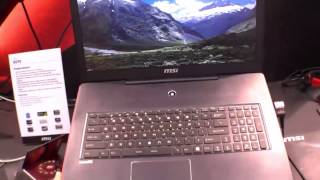 MSI GS70 Gaming Notebook Hands On Computex 2013  German  Deutsch ►►notebooksbilligerde [upl. by Imoyaba727]