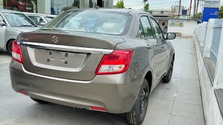 NEW DZIRE VXI 2023 Magma Grey Colour  MARUTI SUZUKI DZIRE VXI 2023 Second Base Model REVIEW [upl. by Jenne]