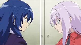 Cardfight Vanguard V Misaki vs Asaka [upl. by Rana314]