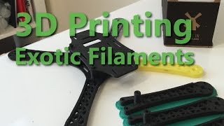 3D Print with Carbon Fiber and TPU  2015 [upl. by Olympe814]