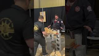 Double Hammer Fist Black Belt Men’s Breaking Challenge USBAWBA Hall of Fame Championships 2025 [upl. by Mera]