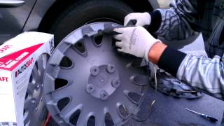 Autocraft Wheel Cover Installation [upl. by Deerdre]