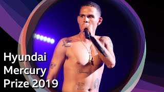 slowthai  Doorman Hyundai Mercury Prize 2019 [upl. by Gerstner]