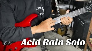 Acid Rain Solo Cover  Avenged Sevenfold [upl. by Shererd]