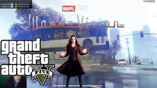 WandaVision In GTA V GTA V PC Mods [upl. by Evetta357]