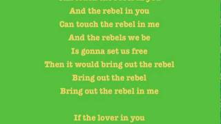 Jimmy Cliff  Rebel in Me Lyrics [upl. by Ynnavoig540]