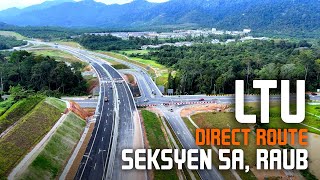 LTUCSR Pahang Seksyen 5A Raub  Direct Route Dari Persimpangan Raub Selatan UITM Raub [upl. by Nnylyaj]