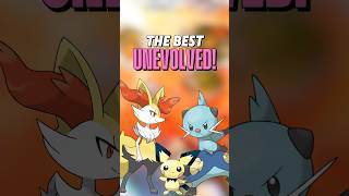 The BEST UNEVOLVED Pokemon from Each Region [upl. by Ettolrahs]