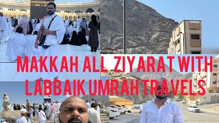 MAKKAH FULL ZIYARAT VLOGS UMRAH VISIT FOR SAUDI ARABIA IN HINDI [upl. by Linker]