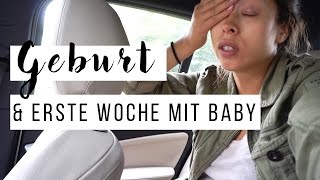 ES GEHT LOS Unsere Geburt amp erste Woche mit Baby  Eileena Ley [upl. by Kulsrud350]