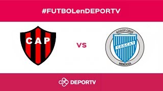 FUTBOLenDEPORTV  Patronato vs Godoy Cruz [upl. by Shadow]