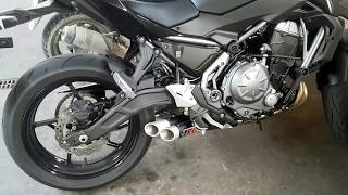 Kawasaki z650 IXIL DUAL HYPERLOW [upl. by Nevad857]