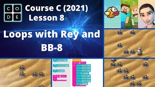 Basic Programming  Codeorg  Course C 2021  Lesson 8 [upl. by Rebma]