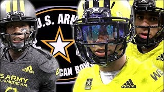 🔥🔥 US Army AllAmerican Bowl 2018  Action Packed Highlight Mix [upl. by Philemon]