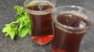 🍵How to Make Mint Tea in minutes Quick amp Easy Refreshing MINT TEA RECIPE pudina chai [upl. by Attalanta]