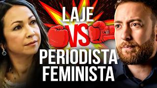 🔥 Volvieron los DEBATES Agustín Laje vs Periodista Feminista [upl. by Etteuqaj188]