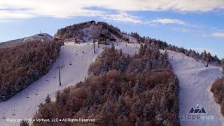 Killington Aerial Overview by Slopevuecom [upl. by Surazal353]