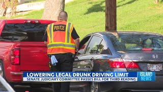 Bill seeking to lower Hawaiis legal drunk driving limit passes in senate committee [upl. by Itoc]