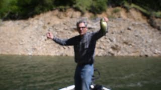 Idaho bass fishing on Dworshak reservoir [upl. by Lebasi]