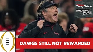 The Dawgs barely move up in latest College Football Playoff Field  DawgNation CFP Reaction [upl. by Eelyab906]