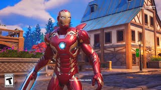 Fortnite New MCU Iron Man teaser Trailer [upl. by Airdnassac]