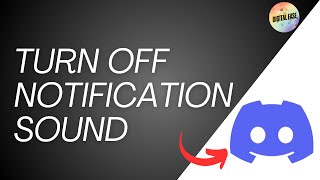 How to turn off Discord notification sound ✅ Tutorial [upl. by Nahaj716]