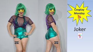 Joker Cosplay Costume Try On Haul maskedmodelvids onlyfriends ootd cosplaygirl jokercosplay [upl. by Naahsar255]