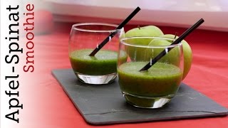 Rezept  ApfelSpinatSmoothie  SmoothieSpecial Red Kitchen  Folge 3181 [upl. by Grubb]