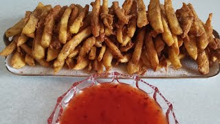 Garlic Fries Recipe Crispy French fries How To Make Crispy Garlic Fries by Asian Food Recipes [upl. by Savannah553]