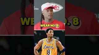 DeAndre Hopkins Wearing No 8 On Chiefs For Kobe 🙏 [upl. by Cirek]