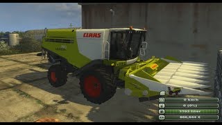 LS13 Landwirtschafts Simulator 2013  Claas Lexion 780 John Deere 7530 mods Harvest HD [upl. by Aicercul]