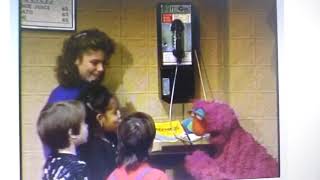 Sesame Street Telly calls Baby Bird Macaw [upl. by Ahsyas]