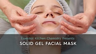 How to Guide Solid Gel Facial Mask [upl. by Bogie]