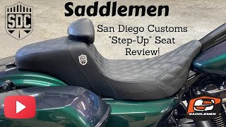 Saddlemen San Diego Customs quotSDCquot Step Up Performance Gripper Seat For Harley Touring 6 Month Review [upl. by Benildis]