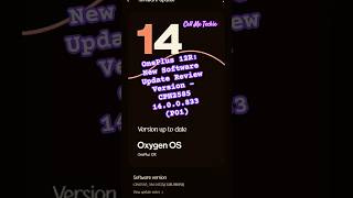 OnePlus 12R New Software Update Review  Version  CPH2585 1400833EX01 [upl. by Mayrim]