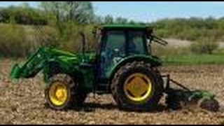 Discing in HD  John Deere 5083e and 12 Series Disc [upl. by Edasalof]