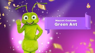 Green Ant Mascot Costume [upl. by Dare]