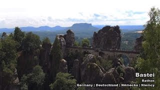 Extended Bastei Saxon Switzerland  Sächsischen Schweiz Rathen Germany  Deutschland [upl. by Farrison]