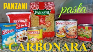 panzani pasta CARBONARA [upl. by Mcgraw]