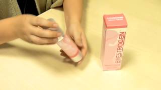 Brestrogen review natural breast enhancement cream from Pueraria Mirifica [upl. by Innos]