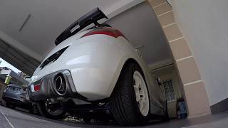 Swift Sport zc32s on Fujitsubo exhaust  cold start [upl. by Eelta]