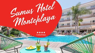 Sumus Hotel Monteplaya   Costa Brava Spain [upl. by Renner477]