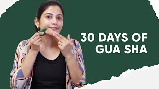 GUA SHA FOR 30DAYS sshivada 30DAYS guasha guashatutorial [upl. by Llenil]