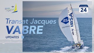 Transat Jacques Vabre updates 24 November [upl. by Ilaw]